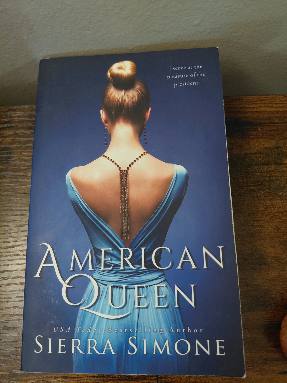 American Queen by Sierra Simone - Blue Book Cover